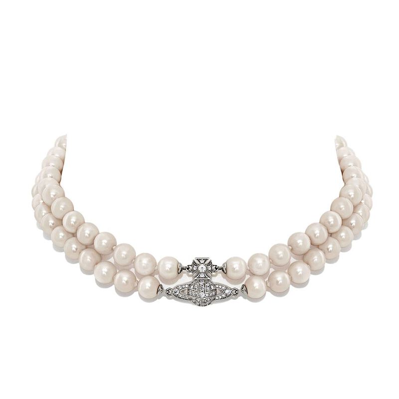 Vivienne Westwood Graziella Pearl Choker image number 2